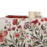 Гобеленова скатертина з тефлоновим покриттям "Колібрі та квіти" Villa Grazia Premium  - фото