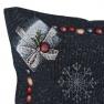 Гобеленова новорічна наволочка з тефлоновим просоченням із зображенням оленя "Казкова ніч" Villa Grazia Premium  - фото