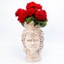 Бежева керамічна ваза "Сицилієць", декор для дому Mastercraft  - фото