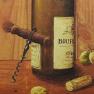 Набір із 5-ти картин з винними пляшками "Сомельє" Decor Toscana  - фото