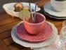 Комплект чайних чашок з блюдцями, 6 шт "Артишок та птах" Bordallo  - фото