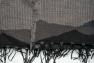 Стильний двосторонній плед із абстрактних фрагментів Moonscape Shingora  - фото