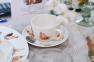 Набір із 6-ти чашок із блюдцями для чаю Campagne Bastide  - фото