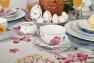Чашки чайні з блюдцями набір із 3-х шт. Ikebana Maison  - фото