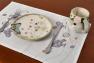Пасхальна серветка з вишитими курочками та писанками «Світле свято» Villa Grazia  - фото