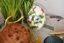 Пасхальна порцелянова скринька-яйце з фактурним декором "Квіти" Palais Royal  - фото