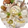 Квадратне керамічне блюдо із зображенням квіткової композиції "Солодкий мед" Certified International  - фото