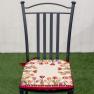 Подушка для стільця "Квітучі тюльпани" Emilia Arredamento  - фото