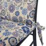 Подушка для стула з гобелену з тефлоном "Блакитні візерунки" Villa Grazia Premium  - фото