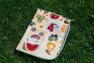 Гобеленовий кухонний рушник з яскравим малюнком із тропічних плодів "Фрукти" Emily Home  - фото