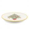 Салатна тарілка із зображенням нарядної ялинки "Яскраве Різдво" Villa Grazia  - фото