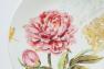 Тарілка десертна з квітковим малюнком "Гортензія" Bizzirri  - фото