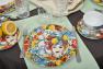 Cервіз порцеляновий на 6 персон з візерунком у середземноморському стилі Isabella Maison  - фото