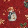 Серветка з яскравого гобелену з люрексом "Новорічна мозаїка" Villa Grazia  - фото