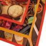 Набір з 3-х кухонних бавовняних рушників з зображенням піал "Спеції" Centrotex  - фото