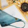 Набір з 2-х кухонних бавовняних рушників з соняшниками "Вази з квітами" Centrotex  - фото