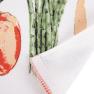 Кухонний махровий бавовняний рушник з овочевим асорті Land Centrotex  - фото