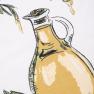 Кухонний махровий бавовняний рушник з оливковою олією Land Centrotex  - фото