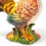 Статуетка у вигляді різнокольорового півня "Пташиний двір" Ceramiche Bravo  - фото