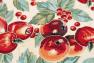 Кругла скатертина з гобелену з фруктовим малюнком "Яблука" Villa Grazia  - фото