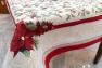 Урочиста гобеленова скатертина "Різдвяні ягоди" Villa Grazia Premium  - фото
