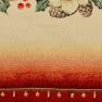 Прямокутна святкова скатертина з гобелену "Різдвяна квітка" Emilia Arredamento  - фото
