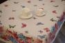 Барвиста гобеленова скатертина на прямокутний стіл "Весняне поле" Emilia Arredamento  - фото