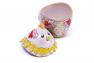 Яйце керамічне Великдень, декор Сердечки   - фото