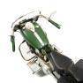 Статуетка зелений мотоцикл з кофрами Mastercraft  - фото
