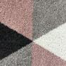 Різнокольоровий килим із трикутним візерунком New SL Carpet  - фото