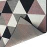 Різнокольоровий килим із трикутним візерунком New SL Carpet  - фото