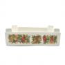 Керамічна скринька для сервування або декорування «Зимовий букет» Villa Grazia  - фото