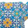 Подушка для стула бавовняна з тефлоном "Вітражі" Villa Grazia Premium  - фото