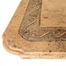 Прямокутний стіл із травертину в античному стилі Perseo Talenti  - фото