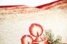 Наволочка із щільного гобелену з люрексом та тефлоновим просоченням "Різдвяні зірки" Villa Grazia Premium  - фото