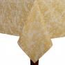 Скатертина прямокутна з щільного текстилю з набивним малюнком "Золотий розсип" Villa Grazia  - фото