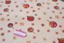 Світла гобеленова скатертина з люрексом "Новорічні сюрпризи" Emilia Arredamento  - фото