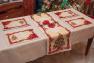 Ошатний ранер з колекції новорічного гобелену з люрексом "Серпантин" Villa Grazia  - фото