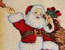 Барвистий гобеленовий ранер для новорічного дизайну «Санта-Клауса» Emilia Arredamento  - фото