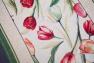 Гобеленовий ранер із квітковим малюнком "Тюльпанове поле" Emilia Arredamento  - фото