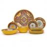 Колекція посуду з меламіну та порцеляни з етнічними сицилійськими мотивами Santa Rosalia Palais Royal  - фото