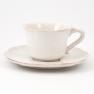 Чашка чайна з блюдцем із білої колекції Impressions Costa Nova  - фото