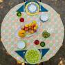Набір столових приладів оливкового кольору Charme Rivadossi  - фото