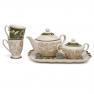 Набір з 2-х порцелянових чашок для чаю Filo Oro Brandani  - фото