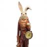 Статуетка висока з кварцовим годинником "Кролик" Mastercraft  - фото