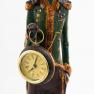 Полімерна статуетка-годинник "Пес-кавалерист" Mastercraft  - фото