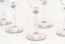 Набір бокалів для води із золотим оздобленням Villa Grazia, 6 шт.  - фото