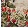 Прямокутна гобеленова скатертина з ніжним візерунком з квітів та сердець "Сніданок на лузі" Villa Grazia  - фото