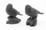 Набір статуеток "Пташки на камінні" TroupeR, 2 шт Exner  - фото