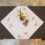 Пасхальний наперон з вишитим малюнком із курочок та писанок «Світле свято» Villa Grazia  - фото
